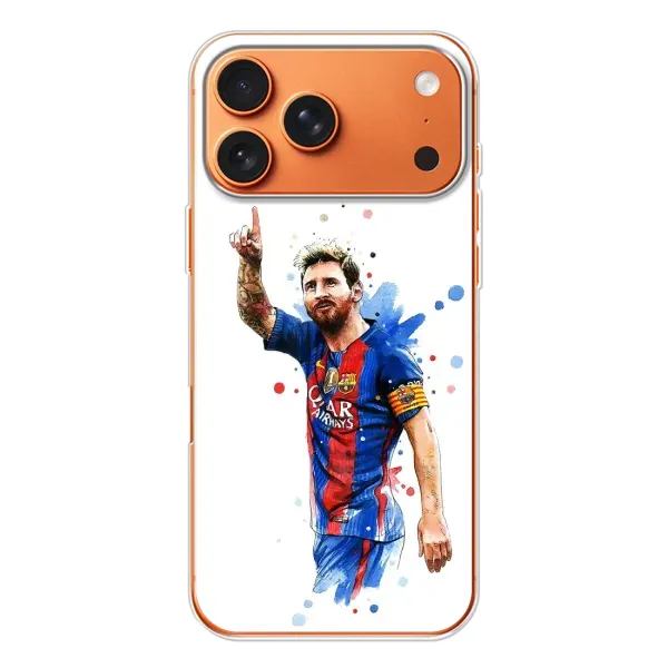 Чохол з принтом «Лео Мессі» для iPhone 17 Pro Max Чохол з принтом «Лео Мессі» для iPhone 17 Pro Max