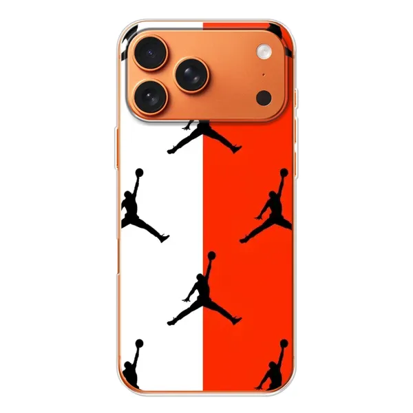 Чохол з принтом «Лого Джордан» для iPhone 17 Pro Max Чохол з принтом «Лого Джордан» для iPhone 17 Pro Max