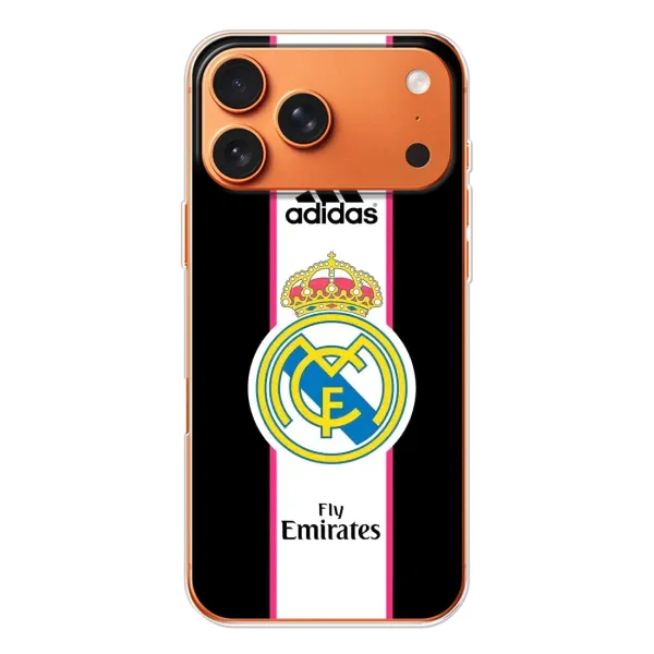 Чехол с принтом «Лого Real Madrid» для iPhone 17 Pro Max