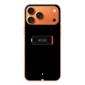 Чехлы для любимой на Айфон 17 Pro Max (VPrint) (Love battery)