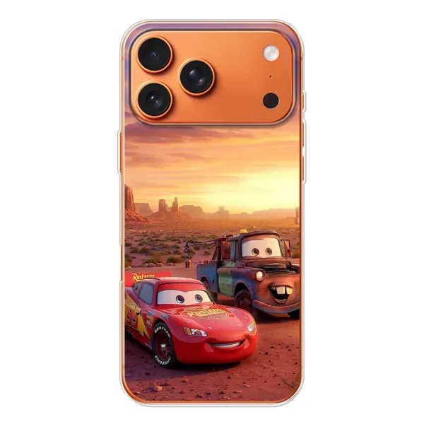 Чохол з принтом «Маквін та Сирник» для iPhone 17 Pro Max Чохол з принтом «Маквін та Сирник» для iPhone 17 Pro Max