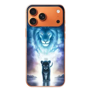 Чохол з картинкою ЛЕВ для iPhone 17 Pro Max (VPrint) (Маленький лев)