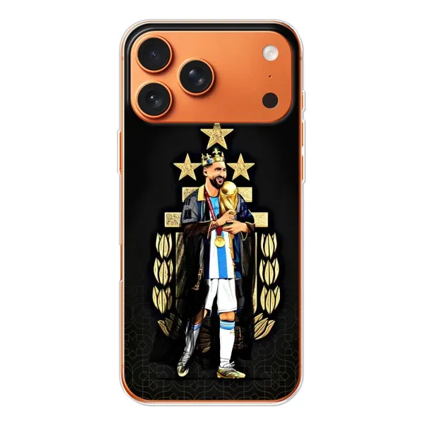 Чохол з принтом «Мессі Король» для iPhone 17 Pro Max Чохол з принтом «Мессі Король» для iPhone 17 Pro Max