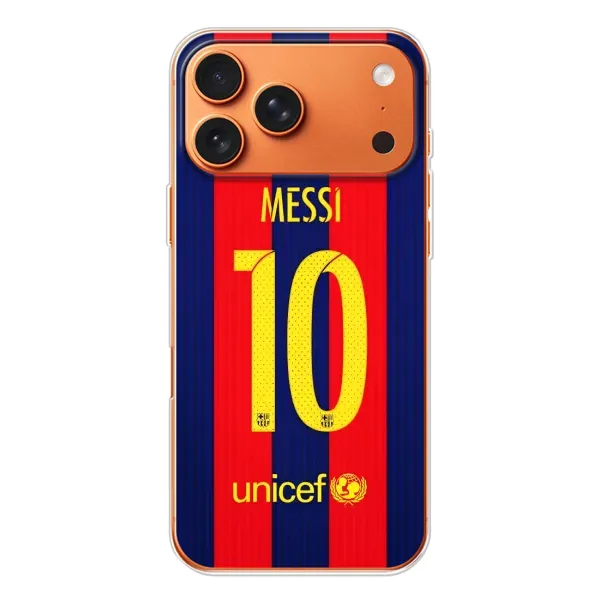 Чохол з принтом «Messi Barca 10» для iPhone 17 Pro Max Чохол з принтом «Messi Barca 10» для iPhone 17 Pro Max