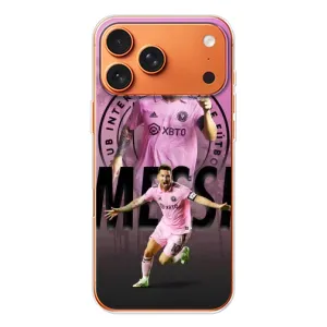 Чохли для Айфон 17 Pro Max - Лео Мессі Маямі (Messi Miami)