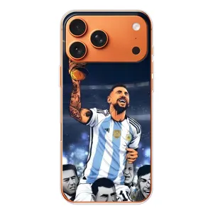 Чохли для iPhone 17 Pro Max (Leo чемпіон) (AlphaPrint) (Мессі з кубком)