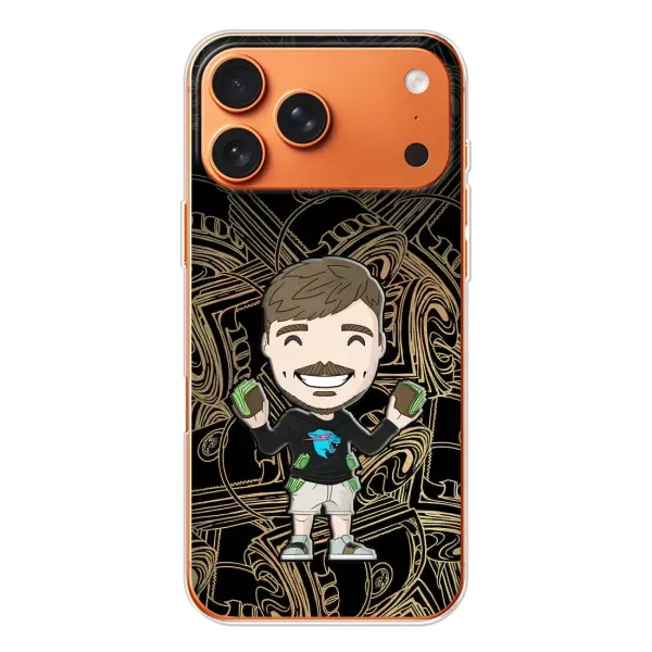 Чехол с принтом «Mister Beast» для iPhone 17 Pro Max
