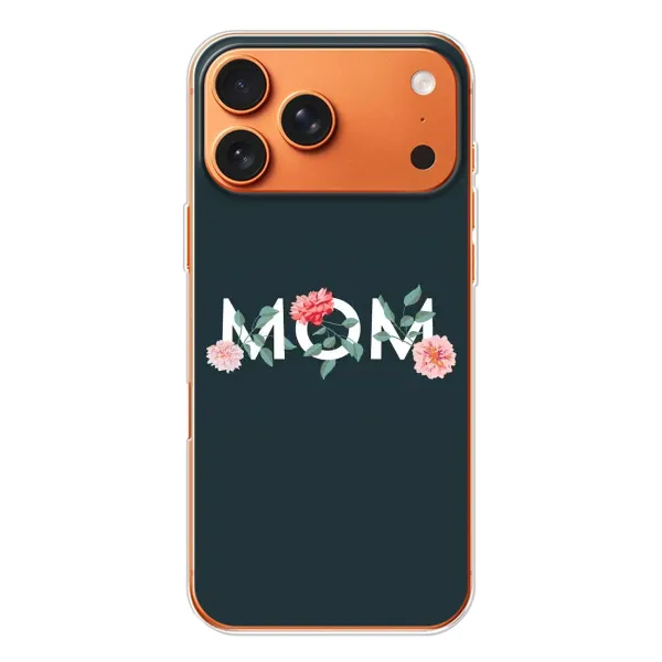 Чохол з принтом «Mom дизайн» для iPhone 17 Pro Max Чохол з принтом «Mom дизайн» для iPhone 17 Pro Max