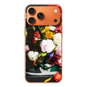 Бренднові Чохли для iPhone 17 Pro Max - (PREMIUMPrint) (Nike цветы)