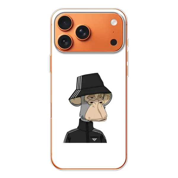 Чохол з принтом «мавпа NFT Adidas» для iPhone 17 Pro Max