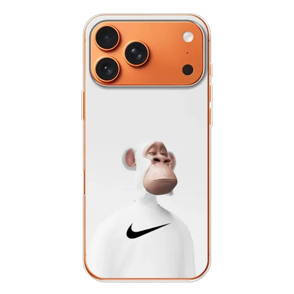 Чохол з принтом «мавпа NFT Nike» для iPhone 17 Pro Max