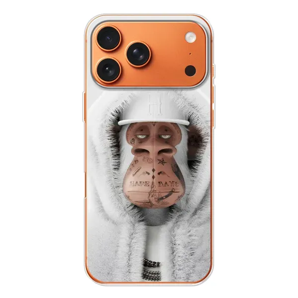 Чохол з принтом «мавпа NFT в тату» для iPhone 17 Pro Max