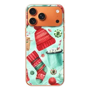 Новорічні Чохли для Айфон 17 Pro Max (VPrint) (Одяг НР)