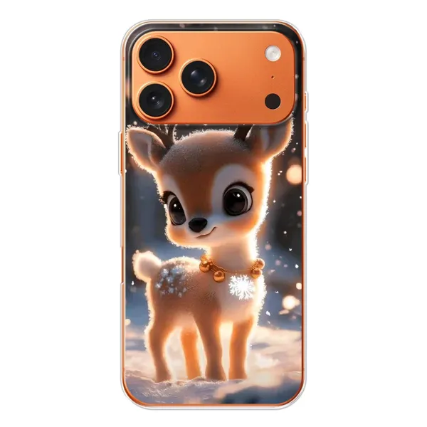 Чохол з принтом «Оленятко» для iPhone 17 Pro Max Чохол з принтом «Оленятко» для iPhone 17 Pro Max