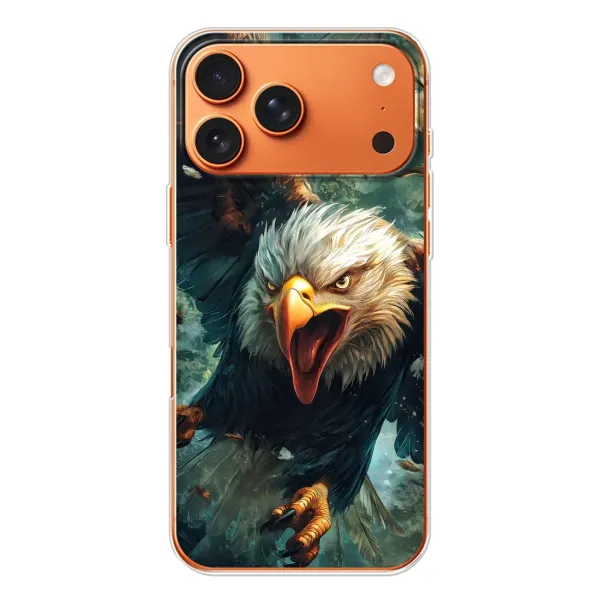 Чохол з принтом «Орел у польоті» для iPhone 17 Pro Max Чохол з принтом «Орел у польоті» для iPhone 17 Pro Max