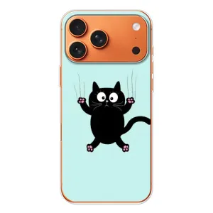 Чехол с принтом для iPhone 17 Pro Max (AlphaPrint) Модные коты