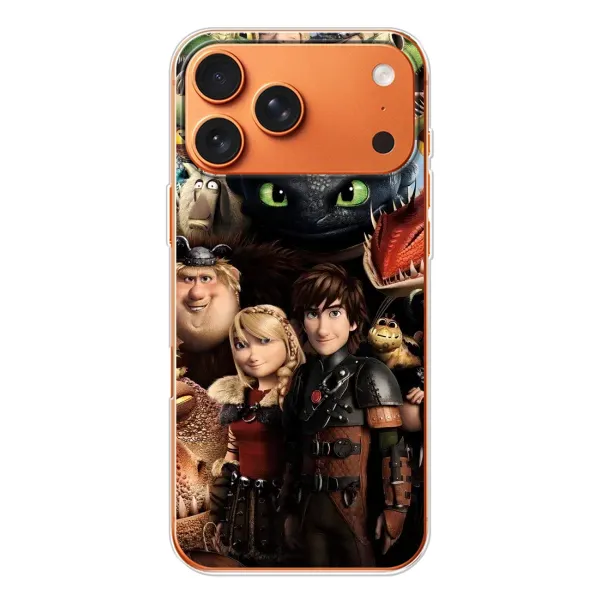 Чохол з принтом «Персонажі дракона» для iPhone 17 Pro Max Чохол з принтом «Персонажі дракона» для iPhone 17 Pro Max