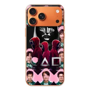 Чехол Гра в кальмара для iPhone 17 Pro Max (Участники Игра кальмара)