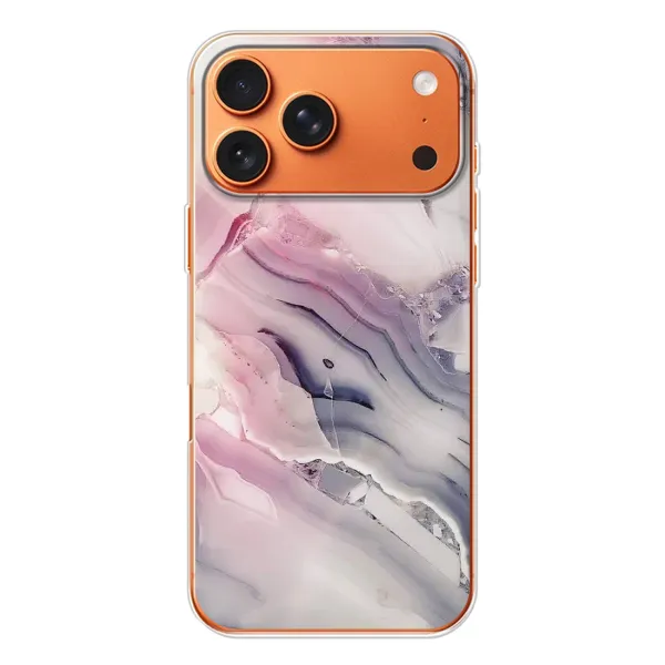 Чохол з принтом «Пурпурний Мрамор» для iPhone 17 Pro Max Чохол з принтом «Пурпурний Мрамор» для iPhone 17 Pro Max