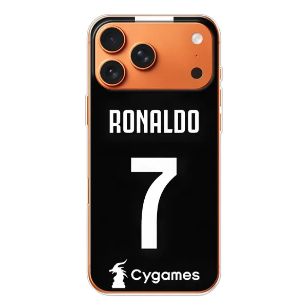 Чохол з принтом «RONALDO 7» для iPhone 17 Pro Max