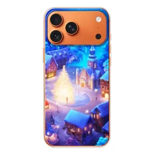 Різдвяні Чохли для iPhone 17 Pro Max (VPrint) (Різдвяне місто)