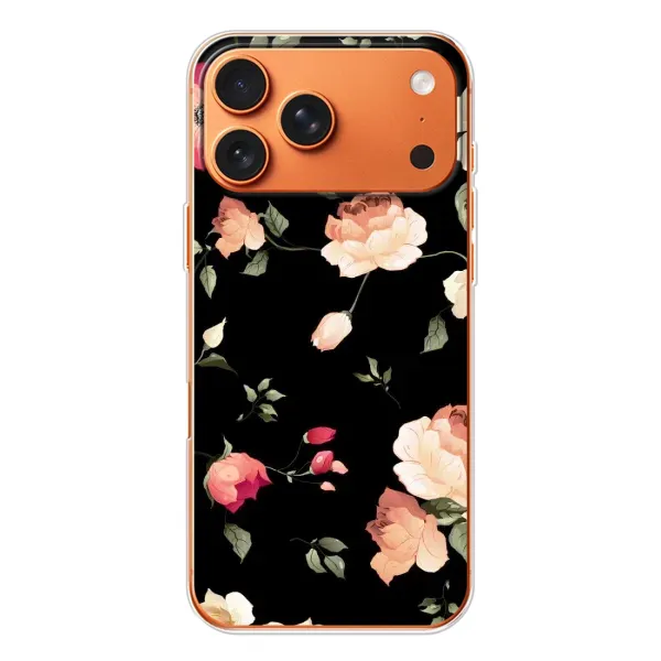 Чехол с принтом «Розочки» для iPhone 17 Pro Max