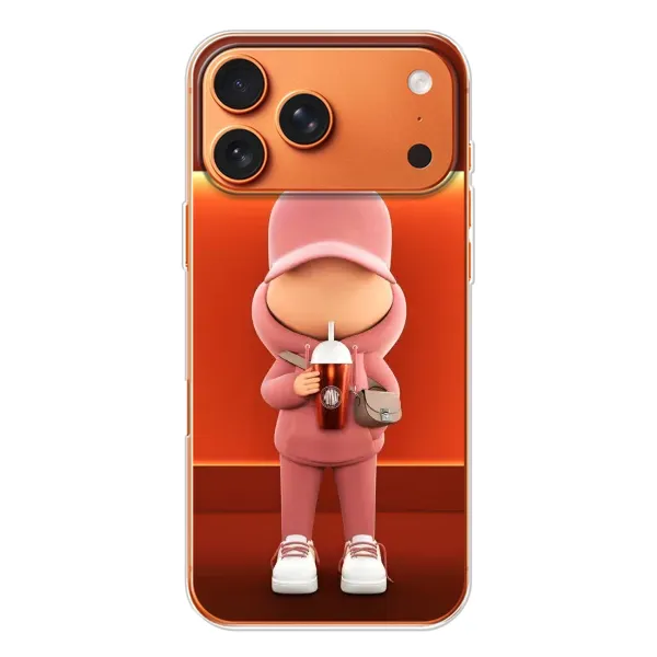 Чохол з принтом «З Кавою» для iPhone 17 Pro Max Чохол з принтом «З Кавою» для iPhone 17 Pro Max