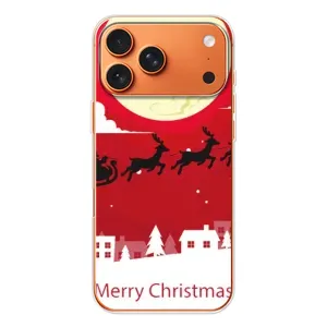Різдвяні Чохли для iPhone 17 Pro Max (VPrint) (Санта з оленями)