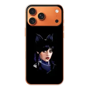 Чохли Венсдей на iPhone 17 Pro Max Уенсдей (AlphaPrint) (серйозна Венздей)