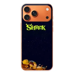 Чехол с мультфильмом Шрек на iPhone 17 Pro Max (Отдыхающий Шрек)