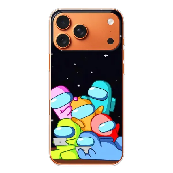 Чехол с принтом «Скины в космосе» для iPhone 17 Pro Max