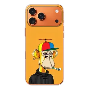 Чохли з Мавпами NFT для iPhone 17 Pro Max (AlphaPrint) (Нудна мавпа NFT)
