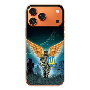 Чехлы с картинкой ЗСУ для iPhone 17 Pro Max (AlphaPrint) (Солдат ЗСУ)