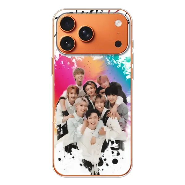 Чехол с принтом «Stray Kids» для iPhone 17 Pro Max