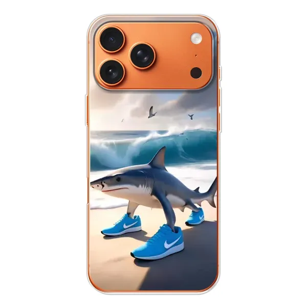 Чохол з принтом «Тралалело тралала» для iPhone 17 Pro Max