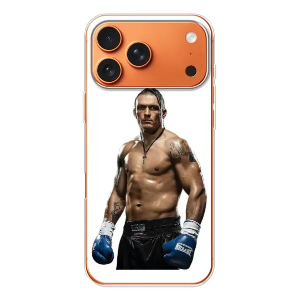 Чохол з принтом «Усик на білому» для iPhone 17 Pro Max