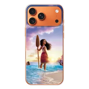 Чохол з мультфільмом Ваяна iPhone 17 Pro Max (Моана з веслом)