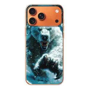 Чохол з картинкою 'Хижаки' для iPhone 17 Pro Max (Полярний ведмідь)