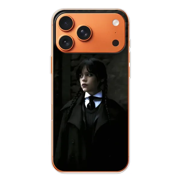 Чохол з принтом «Темний стиль Венздей» для iPhone 17 Pro Max Чохол з принтом «Темний стиль Венздей» для iPhone 17 Pro Max
