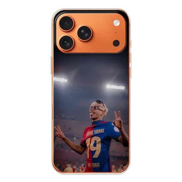 Чехол с принтом «Ямаль на стадионе» для iPhone 17 Pro Max Чехол с принтом «Ямаль на стадионе» для iPhone 17 Pro Max