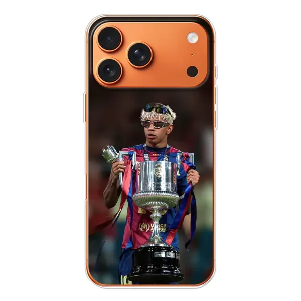 Чехол с принтом «Ямаль с кубком» для iPhone 17 Pro Max Чехол с принтом «Ямаль с кубком» для iPhone 17 Pro Max