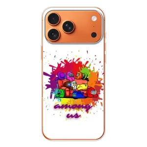 Чохли Амонг Ас для iPhone 17 Pro Max (AlphaPrint) (Яскравий АмонгАс)