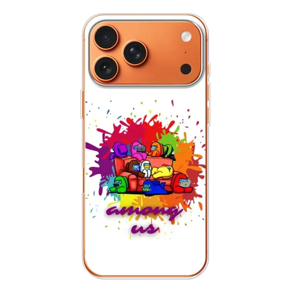 Чехол с принтом «Яркий АмонгАс» для iPhone 17 Pro Max