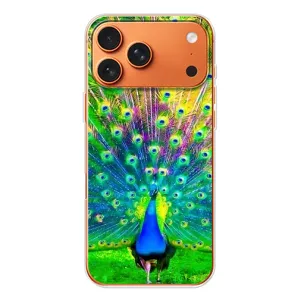 Чохол з пташками на iPhone 17 Pro Max (VPrint) (Яскравий Павлин)