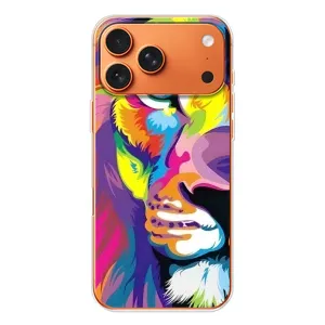 Чохол з картинкою ЛЕВ для iPhone 17 Pro Max (VPrint) (Яскравий Лев)