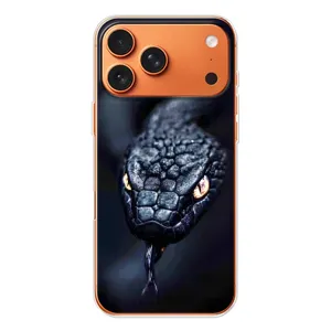 Чохол з картинкою 'Хижаки' для iPhone 17 Pro Max (Чорна змія)