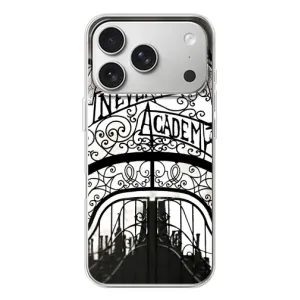 Чехол с дизайном Венздей 2 на iPhone 17 Pro (Ворота Академии Невермор)