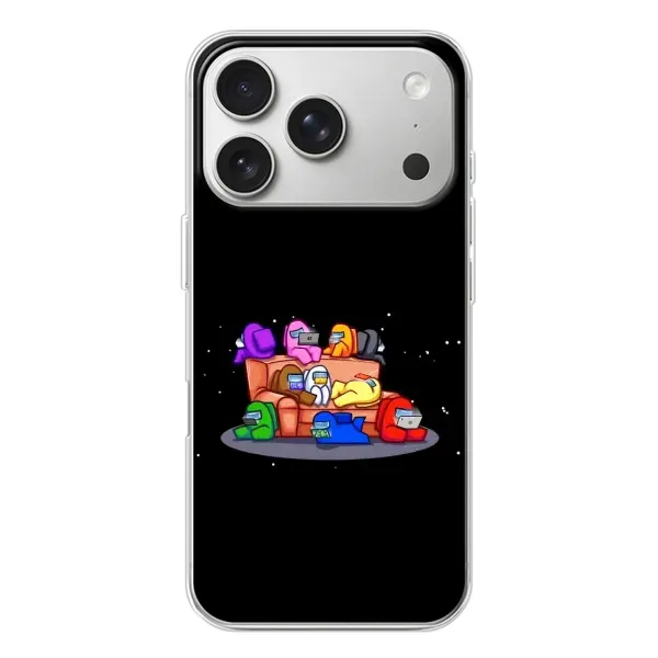 Чохол з принтом «Амонг-ас» для iPhone 17 Pro