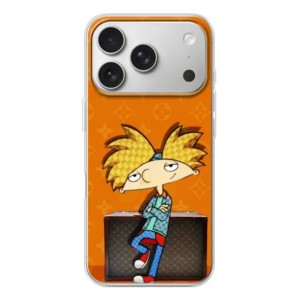 Чехол с принтом «Арнольд» для iPhone 17 Pro
