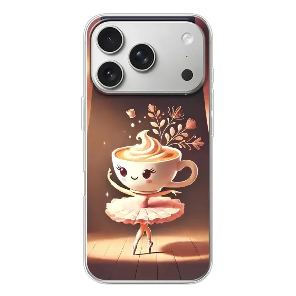 Чохол з принтом «Балерина капучина» для iPhone 17 Pro